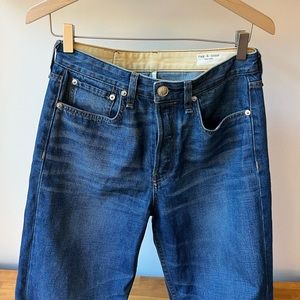 rag & bone Maya High Waist Ankle Slim Jeans